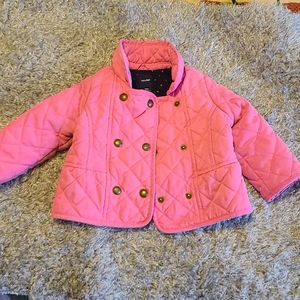 Baby Gap Pink Quilted Coat